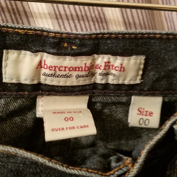 Abercrombie & Fitch Jean Mini Skirt (Junior) - Picture 3 of 5